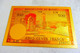 ★ MAROC : BILLET POLYMER " OR " AVEC COULEURS DU 500 FRANCS ANNEES 1950 ★ - Marokko