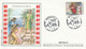 MONACO FDC 1989 CROIX ROUGE SAINTE DEVOTE - FDC