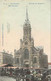 REF4155/ CP-PK Saint Gilles - Bruxelles Eglise Et Marché Animée - St-Gilles - St-Gillis