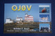 Belgium, Market Reef, Lighthouse -  QSL Postcard - Faros