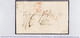 Ireland Guernsey 1807 Medium Red IRELAND Handstamp On Cover Dublin To Priaulx In Guernsey Rated "1/6" - Préphilatélie