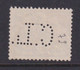 Perforé/perfin/lochung Algérie 1927 No DZ79  C.L.  Crédit Lyonnais (13) - Gebruikt