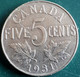 CANADA  5 CENTS  1931  KM 20 - Canada