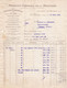 LA BRIDOIRE TREFILES VIS POINTES GRILLAGES FILS ANNEE 1925 FACTURES ET TRAITE - Other & Unclassified