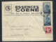 PERFIN / PERFO Brief Verzonden Van SCHAERBEEK In 1934 Naar USA Met Firmaperforatie C.P.F. , Staat Zie 3 Scans ! LOT 232 - 1909-34