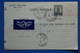 R16 MAROC BELLE CARTE 1945 OFF CHERIFIEN PAR AVION CASABLANCA POUR MERIEL FRANCE IER SERVICE+ AFFRANCH  PLAISANT - Storia Postale