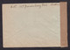 UK: Airmail Cover To Austria, 1947, 1 Stamp, King George VI, KGVI, Censored, Censor Label & Cancel (damaged) - Covers & Documents