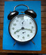 REVEIL JAZ GROLIC Double Cloches Mécanique 1970-1980 - Alarm Clocks