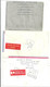 3 AIRMAIL - SPECIAL DELIVERY COVERS - FROM CANADA TO ENGLAND - 1956 - 1972 - 1980 - Entrega Especial/Entrega Inmediata