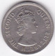 Ile Maurice 1/2 Rupee 1975 Elizabeth II. KM# 37 - Maurice