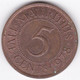 Ile Maurice , 5 Cents 1978 , Elizabeth II, KM# 34 - Mauritius