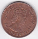 Ile Maurice , 5 Cents 1967 , Elizabeth II, KM# 34 - Maurice