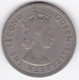 Seychelles 1 Rupee 1954 . Elizabeth II . KM# 13 - Seychelles