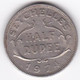 Seychelles 1/2 Rupee 1974 . Elizabeth II . KM# 12 - Seychelles