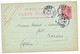 NORD ENTIER POSTAL 10C SEMEUSE LIGNEE REPIQUE CP 1907 ARMENTIERES REPIQUAGE DANSETTE FILATURE DE COTON DE LA LYS - 1877-1920: Semi Modern Period