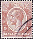 KENYA & UGANDA 1922 KGV 1c Pale-Brown SG76 FU - Kenya & Oeganda