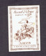 Carte Parfum ARYS "SECRET D'ARYS"- Pharmacie BONNAURE 189 Grand'Rue ALLAIS (GARD) - Catalogue G. FONTAN I N°3 A - Anciennes (jusque 1960)