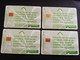 NETHERLANDS  CHIPCARD SERIE  KASTANJEHOF/TREES /4 SEASONS    NO;CKD 040.1 / 040.4  MINT CARD    ** 5430** - Non Classés