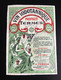 Pharmacie Pharmacien Termes Miramont Vin Phosphate Femme Art Nouveau Raisin étiquette Originale 1900 - Other & Unclassified