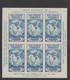 Sc#735, 1934 National Stamp Exhibition Issue,  Souvenir Sheet Of 6 3c Bryd Antarctic Expedition - Cartes Souvenir