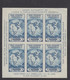 Sc#735, 1934 National Stamp Exhibition Issue,  Souvenir Sheet Of 6 3c Bryd Antarctic Expedition - Souvenirkaarten