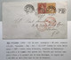LAUSANNE 1867 Brief>LONDON GB, Tadellose SBK33, 32: 1862 Sitzende Helvetia 30 + 20 Rp. Ex Provera (Schweiz VD Cover - Storia Postale