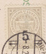 Luxembourg Uprated Postal Stationery Ganzsache Entier DIEKIRCH 1923 KONSTANZ Baden ERROR Variety In Overprint Beams - Varietà & Curiosità