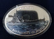 Tokelau 1$ 2013 "Battleships Of World War II" - Richelieu. Proof. 2oz. Oval 70x45 Mm. Very Scarce. Mintage = 3000. - Otros – Oceanía