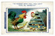 Ref 1485 - 1950 Bamforth Comic Postcard - Chicken Rooster & Chicks - You Can't Fool Me - Fumetti