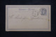 NORVEGE - Oblitération " Chra  6E Byp " Sur Entier Postal En 1877 - L 96963 - Postal Stationery