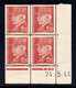 YT-N°: 515 - PÉTAIN (type Hourriez), Coin Daté Du 24.05.1944, Galvano S De S+T, 1er Tirage, NSC/**/MNH - 1940-1949