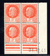 YT-N°: 521 - PÉTAIN (type Bersier), Coin Daté Du 31.12.1941, Galvano A' De A+A', 3e Tirage 2e Partie, NSC/**/MNH - 1940-1949