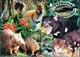 Tasmania: The Wilderness State Postcard Showing Several Local Animals - Wilderness