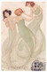 RAPHAEL KIRCHNER - ILLUSTRATEUR ILLUSTRATION FEMME ART NOUVEAU - COPIE Photo D'une Carte Postale - Duplicata Artisanal - Kirchner, Raphael