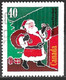 Canada 1991. Scott #1339a Single (U) Christmas, Santa Claus At Fireplace - Sellos (solo)