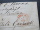 Niederlande 1867 Nr. 5 EF Mit Stempel Franco Und Roter K2 Arnh.und Bahnpost Stempel Emmerich Oberhausen IV - Cartas & Documentos