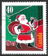 Canada 1991. Scott #1339a Single (U) Christmas, Santa Claus At Fireplace - Single Stamps