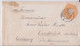 TRANQUEBAR British India Danish Settlement Colony Queen Victoria Postal Stationery Mail Cover To Osnabrück Via Brindisi - 1882-1901 Empire