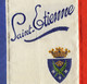 ROTARY International SAINT-ETIENNE 1926 Soie Tissée / Fil Or / TBE  Rare Fanion - Sonstige & Ohne Zuordnung