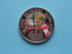 EINIG DEUTSCHES VATERLAND ( Papst Benedikt XVI ) 28 Gram / 40 Mm. ! - Souvenirmunten (elongated Coins)