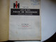 International Harvester  ( IH   Ou  La " CIMA ")   Croix (59) Et Montataire (60)   Catalogue 1953 - Other & Unclassified