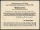 Wien 1938 (10.4.) Viol. Ra.4: Volksabstimmung/für Groß-Deutschland/am 10. April 1938 - Abgestimmt - Auf Portofreier Dien - Autres & Non Classés