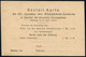 Bremen 1899 "Privat-Beförderung" Orts-P. 3 Pf. Orange: Bremer Roland + Zudruck: Agentur Der Wohlfahrts-Lotterie Zu Zweck - Musique