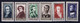 France: 1950 Yv Nr 891 - 896 Mint Never Hinged, Sans Charniere. Postfrisch - Nuovi