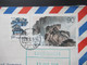 VR China 1989 Die 5 Heiligen Berge Chinas Nr. 2251 MiF Übersee Luftpost Brief Beijing Nach Frankfurt Am Main - Storia Postale