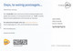 Nederland Netherlands 2021 Portkaart Postage Due Card International Postage Franked Mistaken National 1st Weight Step - Cartas