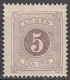 Suède      .   Y&T    .    Taxe 3B  . Perf. 14  (2 Scans)     .    *    .  Neuf Avec Gomme    .    /    .  Mint-hinged - Impuestos
