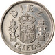 Monnaie, Espagne, Juan Carlos I, 10 Pesetas, 1983, Madrid, TTB+, Copper-nickel - 10 Pesetas