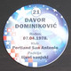 Handball, Croatian National Handball Team, Davor Dominikovic - Handball