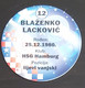 Handball, Croatian National Handball Team, Blazenko Lackovic - Handball